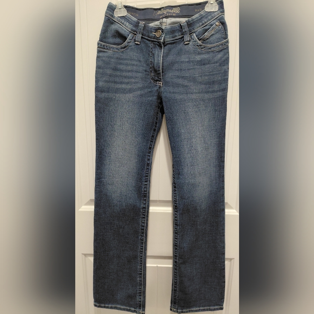 Womens Wrangler Willow Ultimate Riding Jeans Sz 5x32 #0538